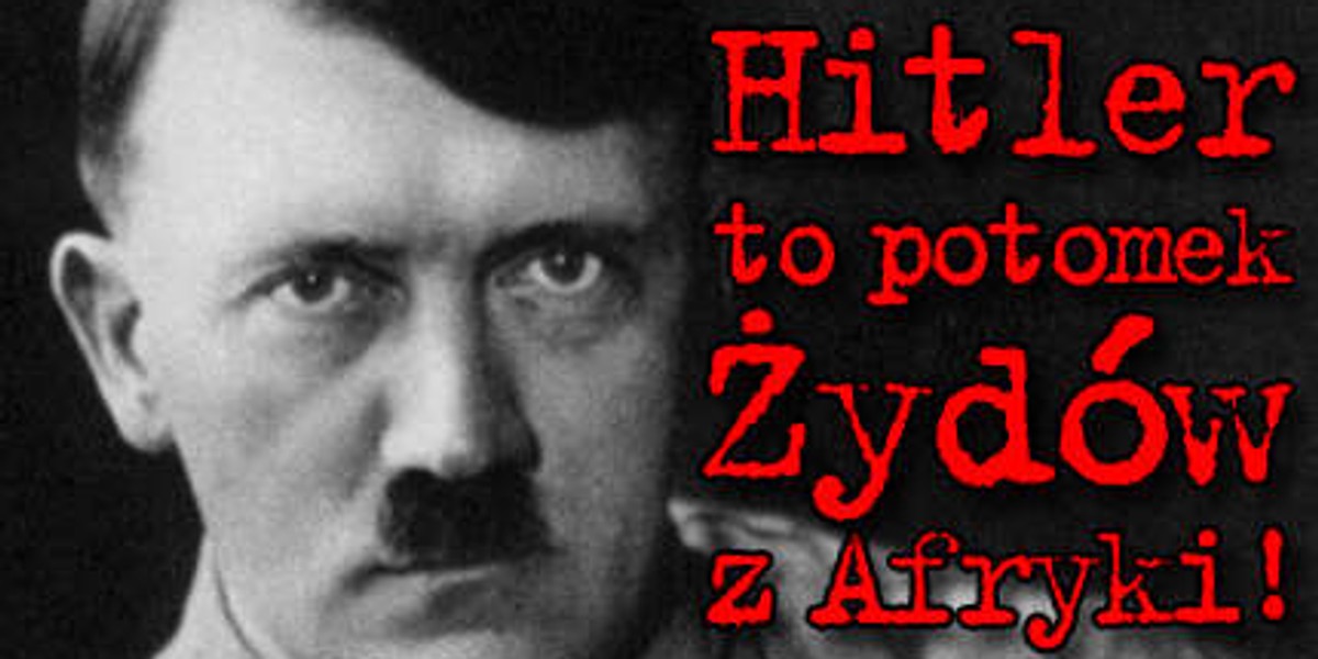 Hitler to potomek Żydów z Afryki! Wynik badań DNA!