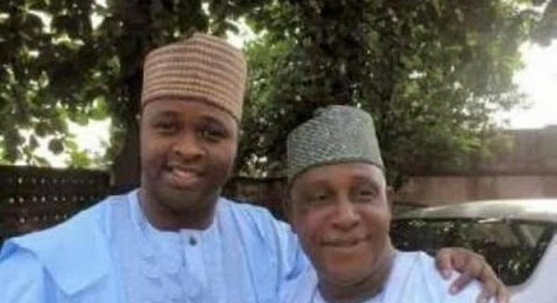 Femi Adebayo and dad, Adebayo Salami