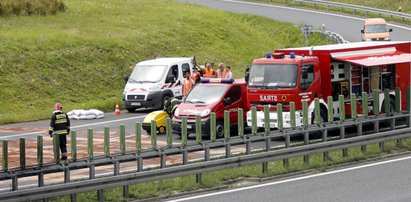 Wysiadł z auta i zginął. Tragiczny wypadek pod Grodziskiem Mazowieckim