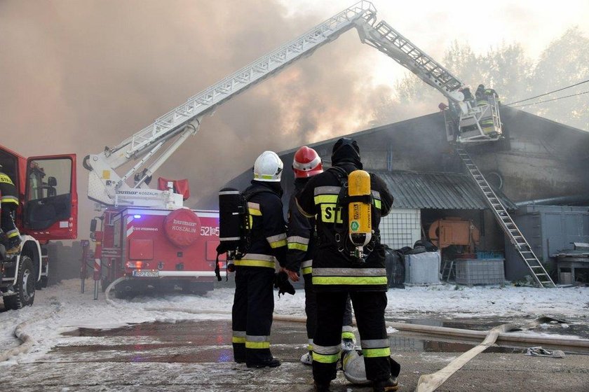 Pożar w Markowej