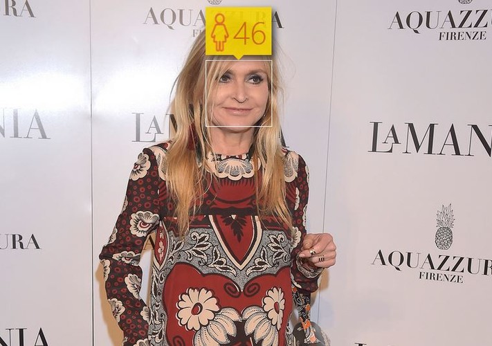 Monika Olejnik i jej wiek według How-Old.net