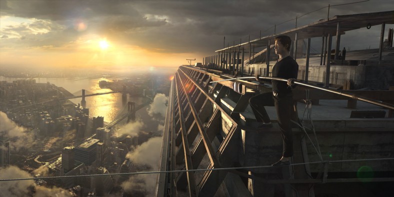 "The Walk. Sięgając chmur": kadr z filmu