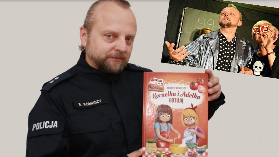 Robert Koniuszy ze swoją pierwszą książką i na deskach teatru