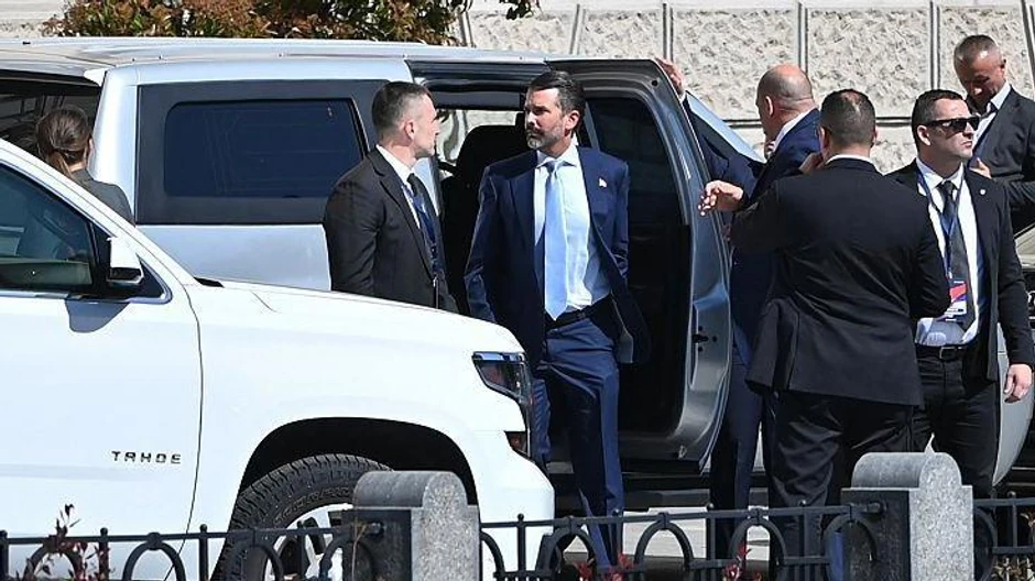 Donald Tramp mlađi po dolasku u Banjaluku | Foto: AFP via Getty Images