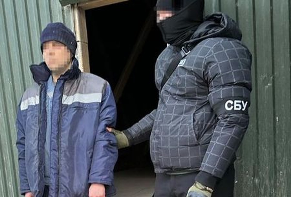 Mężczyzna, którego zatrzymali funkcjonariusze SBU