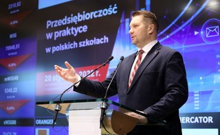 Czarnek o przedmiocie Biznes i zarządzanie: Ma ułatwić podjęcie decyzji o zakładaniu firmy [WYWIAD]