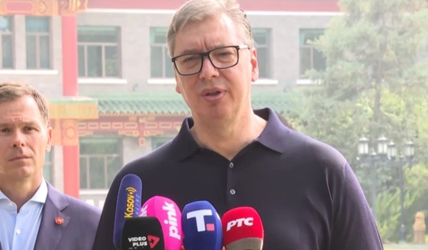 Aleksandar Vučić u Pekingu