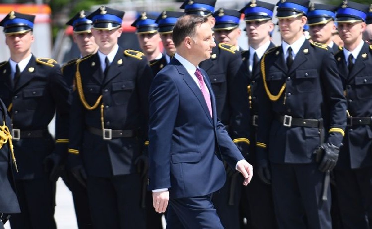 Centralne Obchody Dnia Strażaka z udziałem prezydenta Andrzeja Dudy