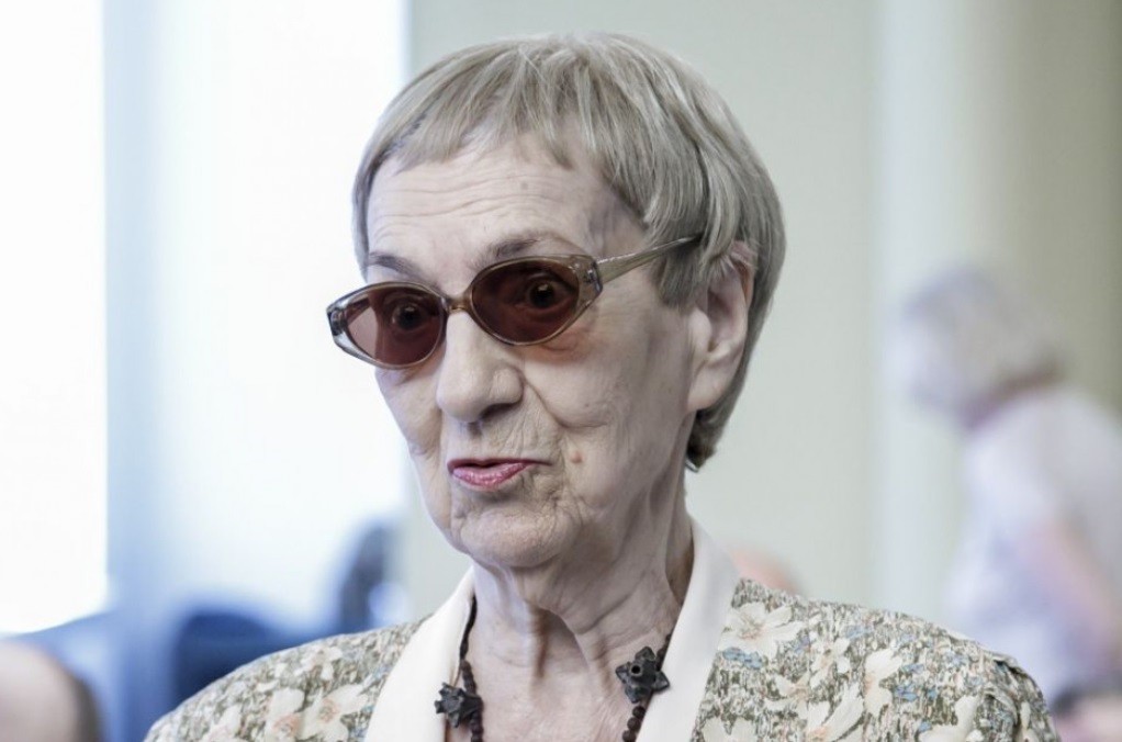 Prekladateľka Viera Hegerová.