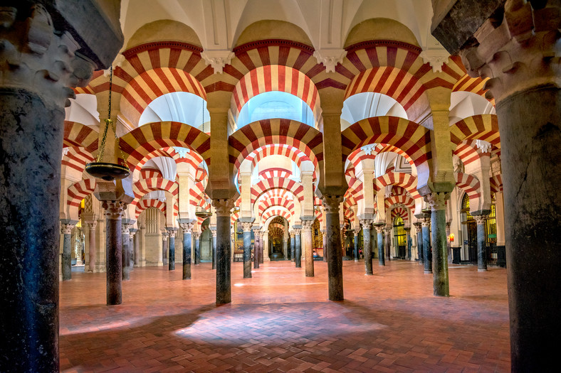 Mezquita, imponujący meczet w Kordobie. Andaluzja, Hiszpania