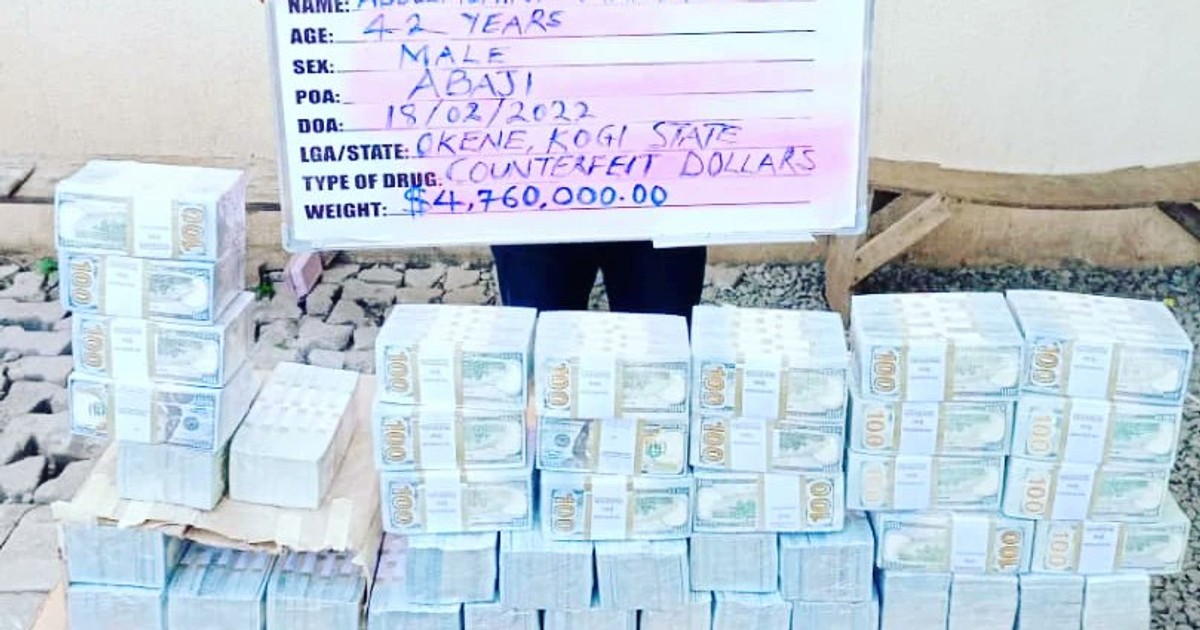 NDLEA catches man with fake $4.7m in Abuja - Vimarsana News