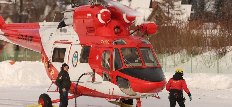 Lawina pod Kondracką Przełęczą. Jedna osoba wydobyta spod śniegu. Jest w ciężkim stanie