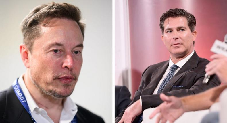 Ross Gerber said he's ditching his Tesla over Elon Musk's antisemitic posts.Leon Neal/Getty Images and Emma McIntyre/Getty Images