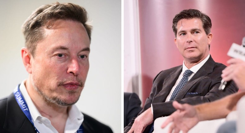 Ross Gerber said he's ditching his Tesla over Elon Musk's antisemitic posts.Leon Neal/Getty Images and Emma McIntyre/Getty Images