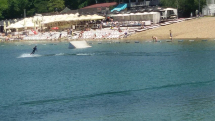 Deo jezera gde je zadnji put viđen nestali dečak na Adi Ciganliji