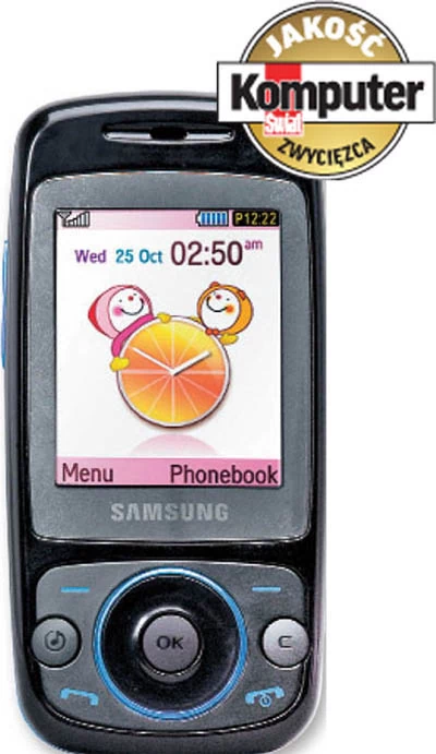 Samsung S3030 Tobi to zwycięzca testu telefonów dla dzieci, który przeprowadził Komputer Świat. Niestety, urządzenie nie jest łatwo dostępne w polskich sklepach