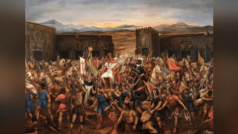 168 żołnierzy pokonało 80 000 – historia bitwy pod Cajamarca