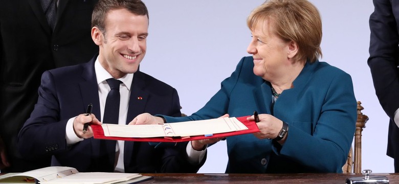 Merkel i Macron podpisali nowy traktat o współpracy. Tusk wspomina Adamowicza i apeluje o zjednoczenie Europy