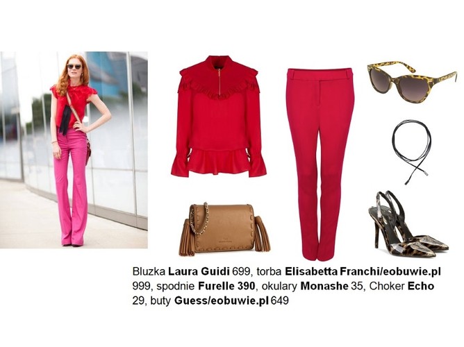 Wiosenne STYLIZACJE w kolorze fuksji