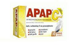 Apap C Plus na przeziębienie i grypę. Ile tabletek Apapu można wziąć dziennie?