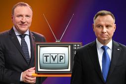 Andrzej Duda, TVP i Jacek Kurski  