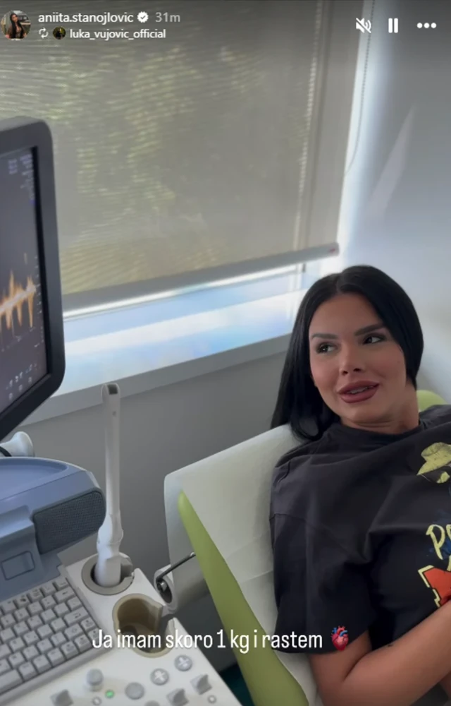 Anita Stanojlović podelila snimak sa ultrazvuka, Luka priprema tužbe