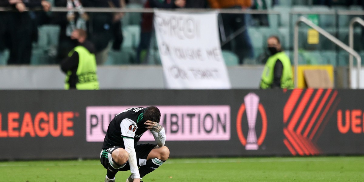 Pilka nozna. Liga Europy. Legia Warszawa - SSC Napoli. 04.11.2021