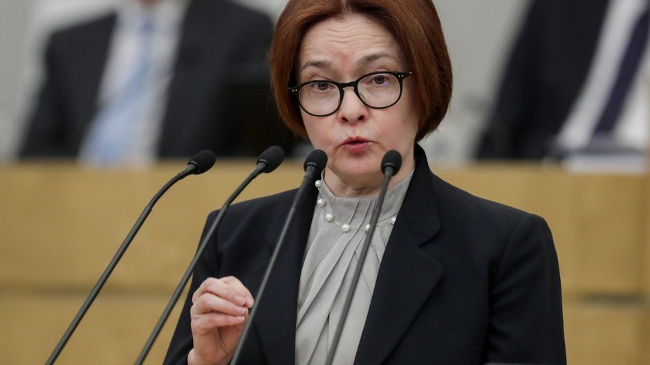 Elwira Nabiullina, szefowa Banku Centralnego Rosji, jedna z najbardziej zaufanych ludzi Władimira Putina