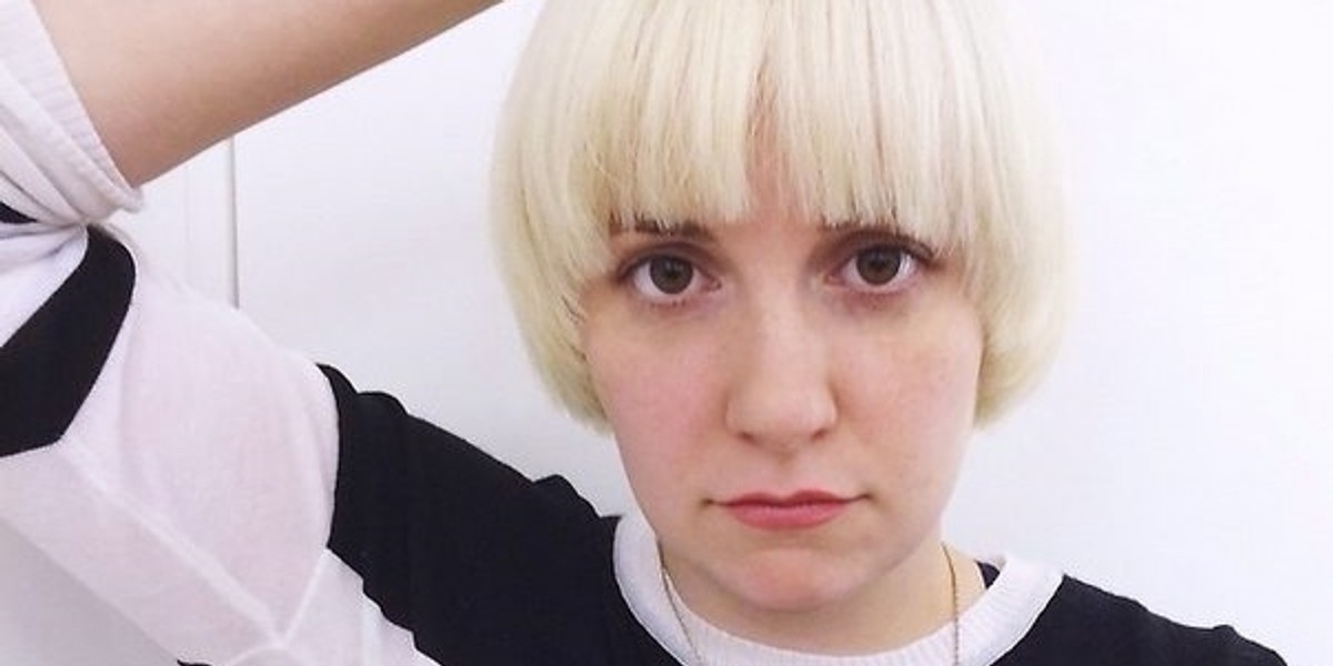 Lena Dunham przefarbowała i obcięła włosy