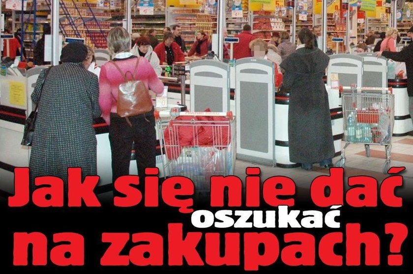 Jak się nie dać oszukać na zakupach?