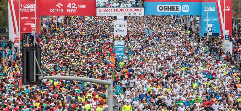 Startuje Orlen Warsaw Marathon. Będą duże utrudnienia