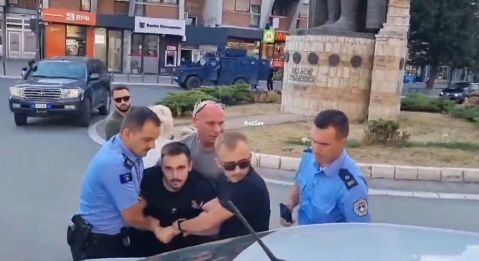 Hapšenje u Kosovskoj Mitrovici