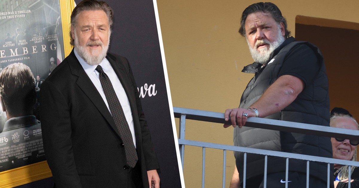 Russell Crowe schudł 25 kg w rok! Nowy styl życia zamiast diety cud