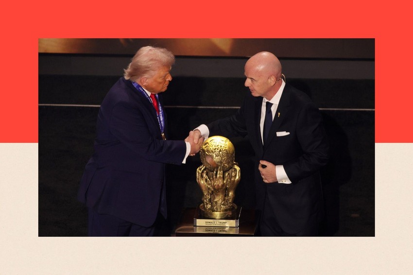 Uoči Svetskog prvenstva, Međunarodna fudbalska federacija uručila je Donaldu Trampu Nagradu za mir | Foto: PA Wire