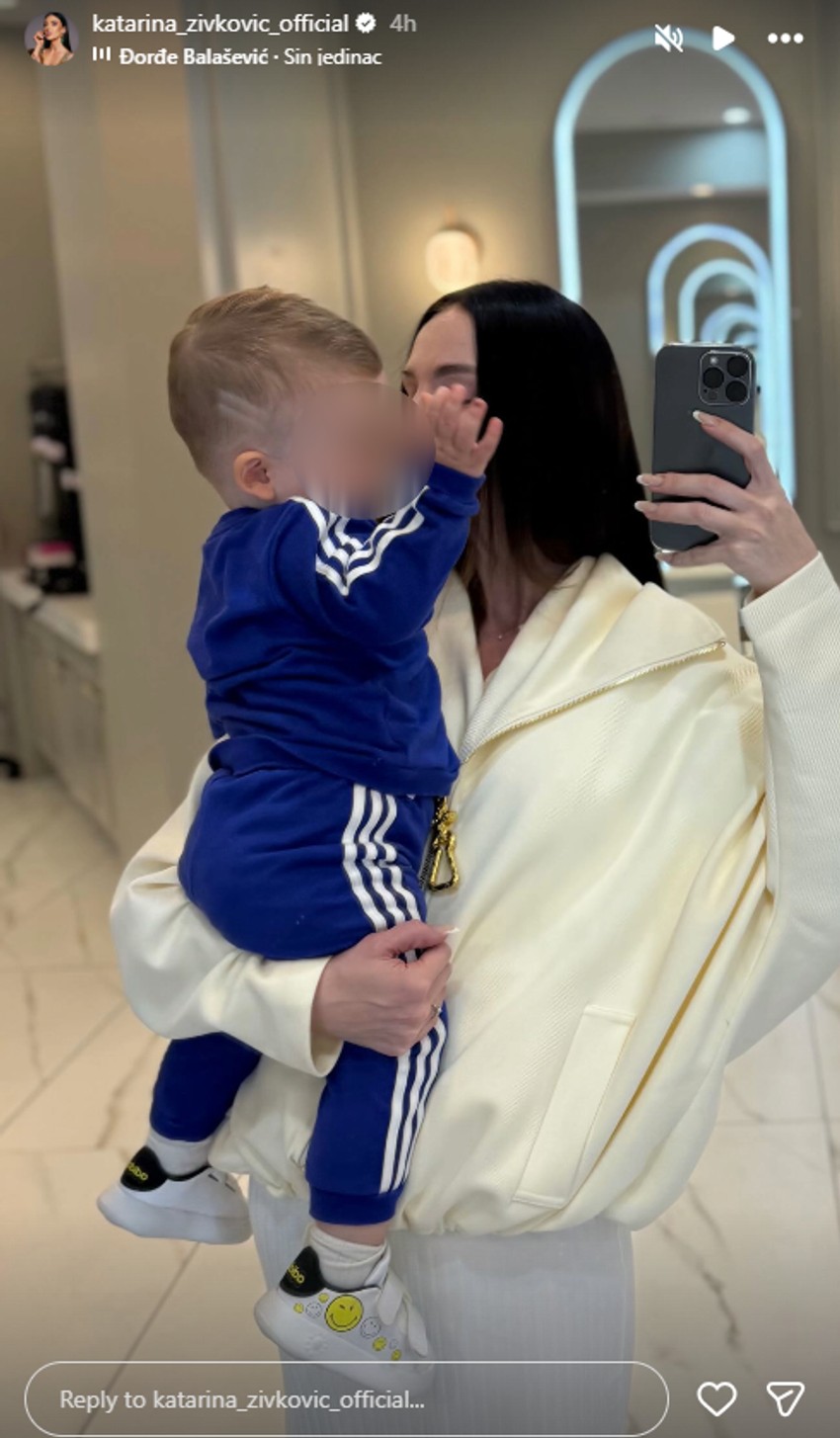 Katarina odvela sina kod frizera