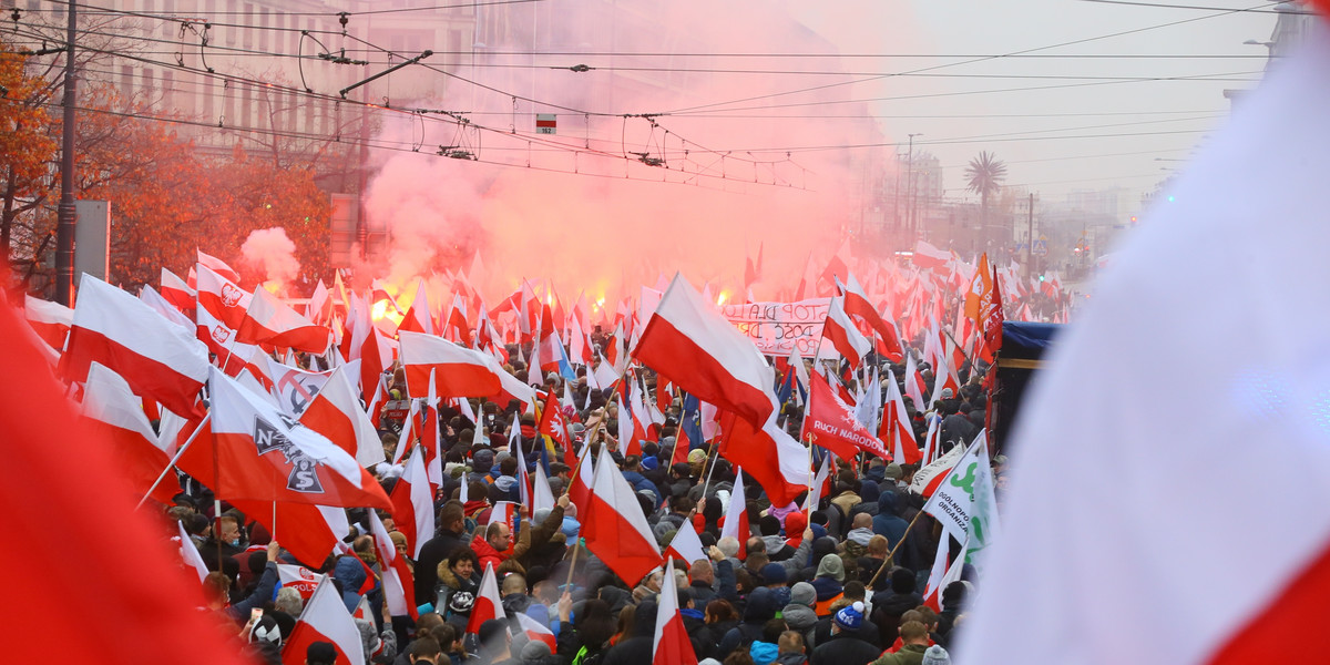 Marsz Niepodległości przejdzie ulicami Warszawy