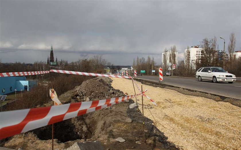 Dąbrowa Górnicza, remont, droga, Aleja Róż