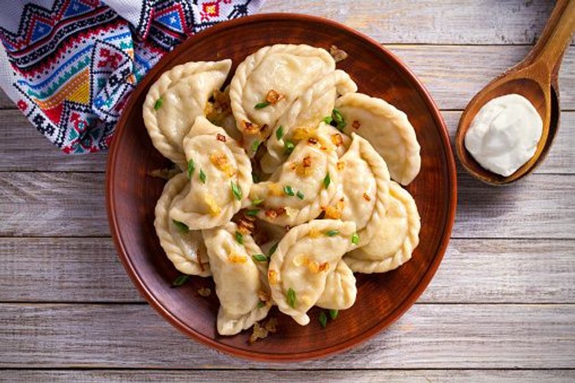 Pierogi z bryndzą i ziemniakami