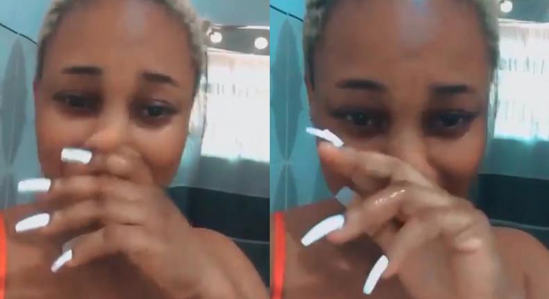 “I’m very sorry mum & dad – Ghanaian lady caught on camera 'serving' blowjob in nightclub