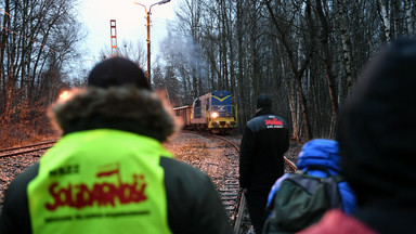 Górnicy blokują transporty węgla. "Ten protest to akt desperacji"