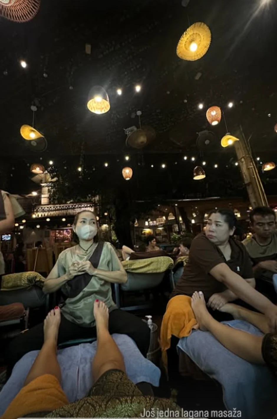 Olja Lević na Tajlandu