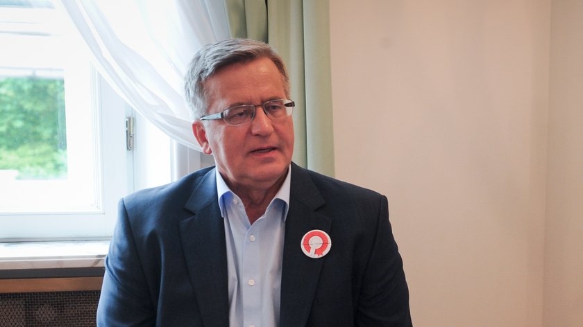 Bronisław Komorowski: pomysł Dudy jest katastrofalny