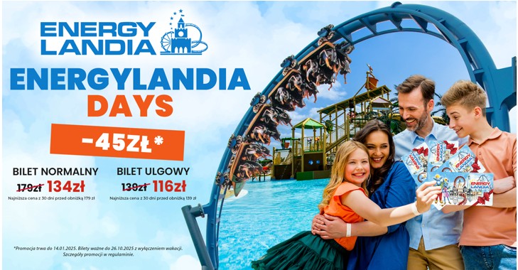 park rozrywki, energylandia
