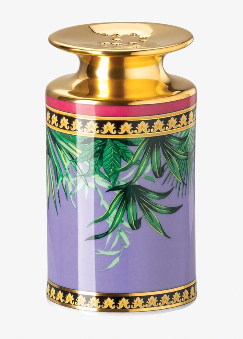 Poivrière à motif de Versace, env. 170 francs sur Jelmoli.