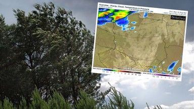 Prognoza pogody na wtorek. Ziąb i wiatr w całym kraju, nad morzem burze