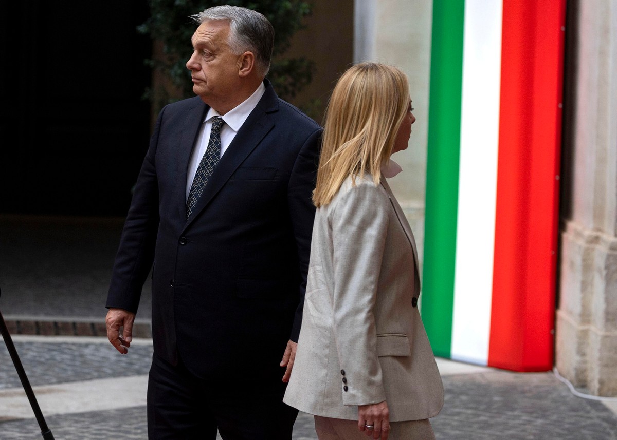 Hungarian Prime Minister Viktor Orban visits Rome