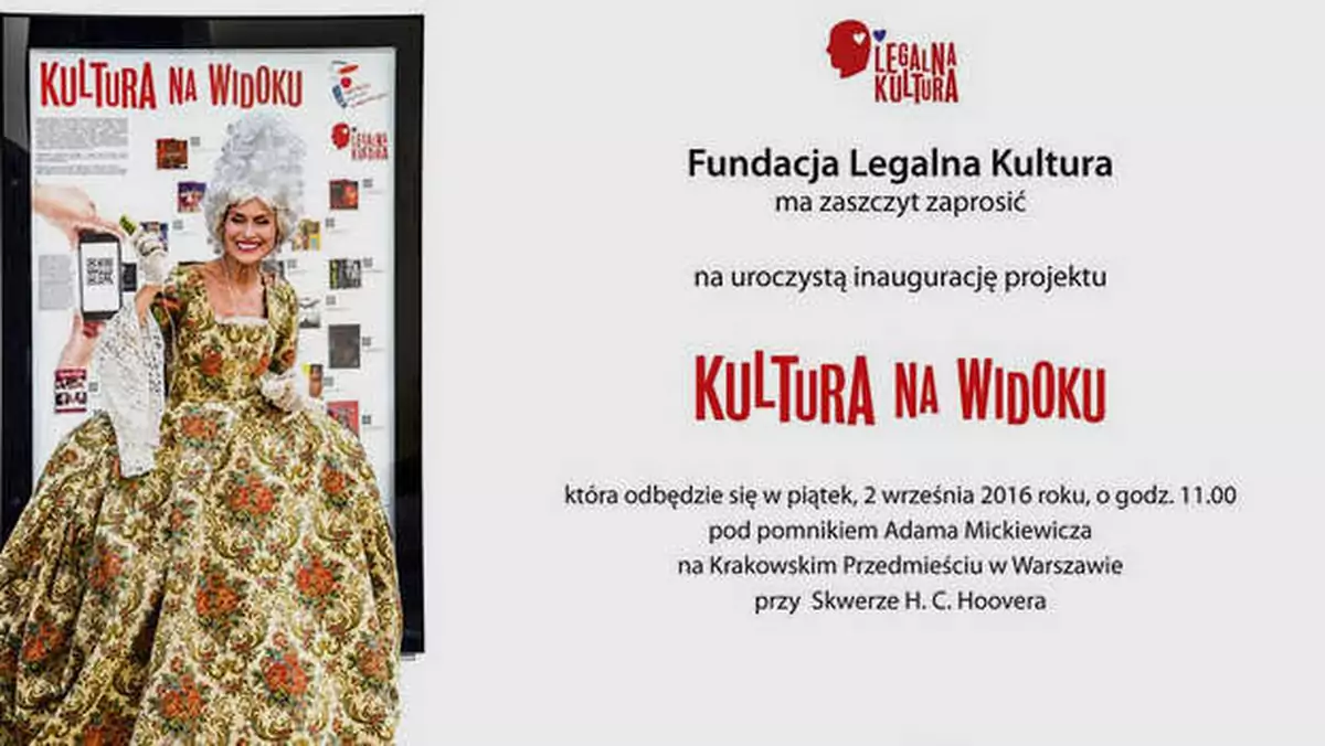 Kultura Na Widoku - inauguracja projektu już 2 września