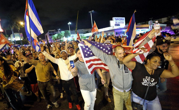 Miami: Tak kubańscy imigranci cieszyli się ze śmierci Fidela Castro