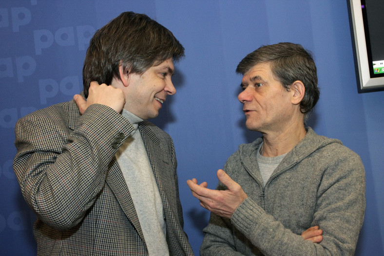 Filip Łobodziński i Henryk Gołębiewski w 2007 r.