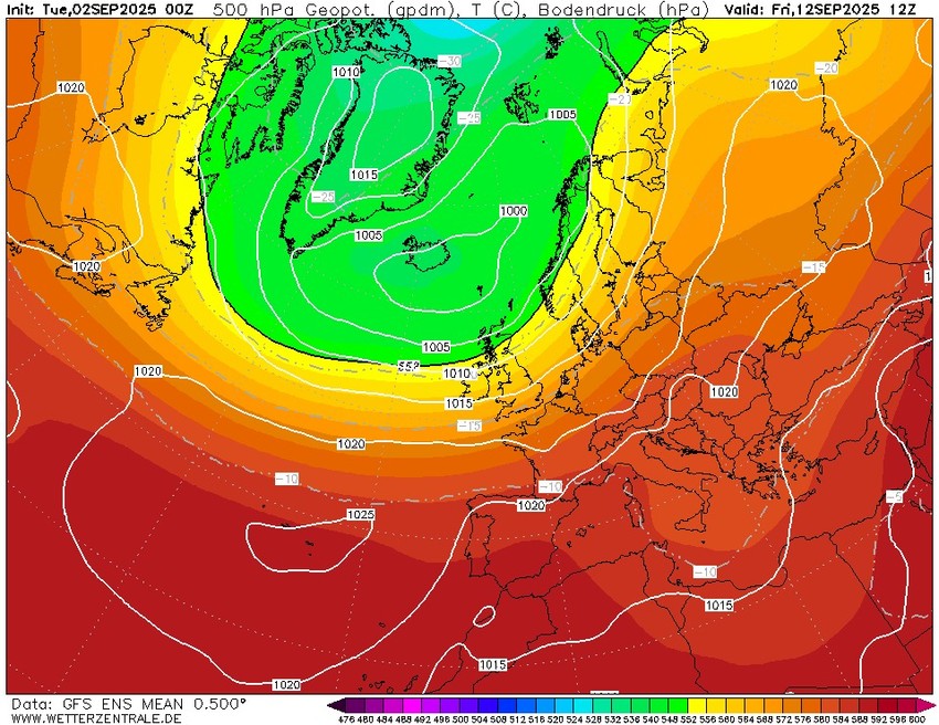 Stabilizacija, a zatim blaži pad temperature i za kraj septembra jače zahlađenje
